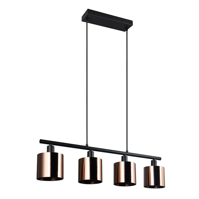 Lámpara colgante diseño bronce, Loeka