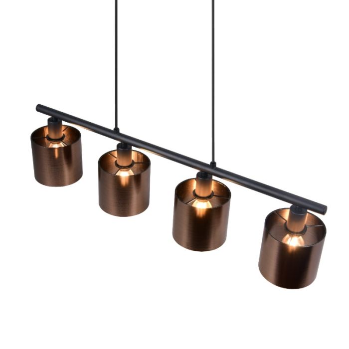 Lámpara colgante diseño bronce, Loeka