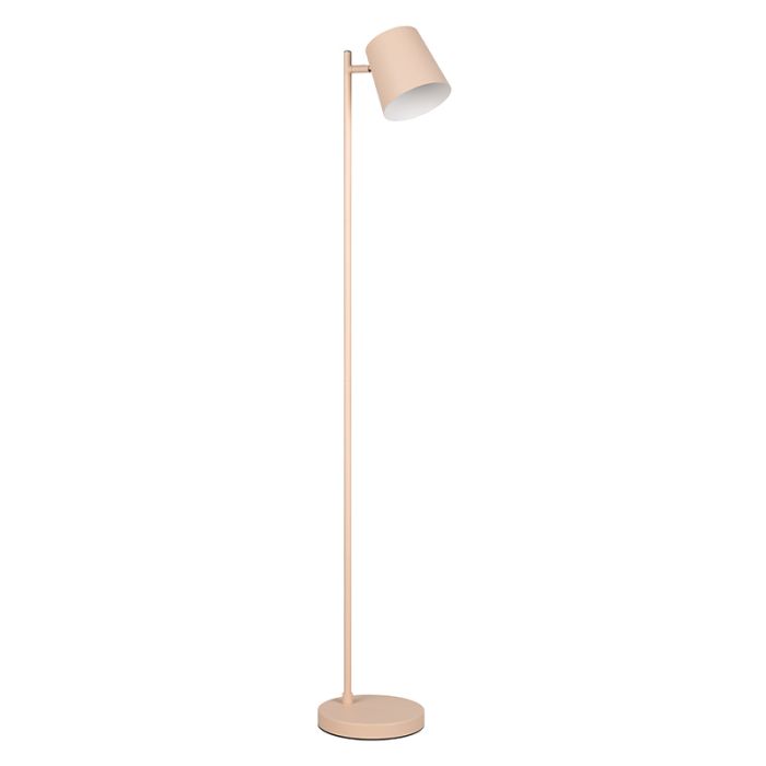 Lámpara de pie recargable de metal marrón, Suraya, 4,5W, 3000K LED, regulable en 3 pasos