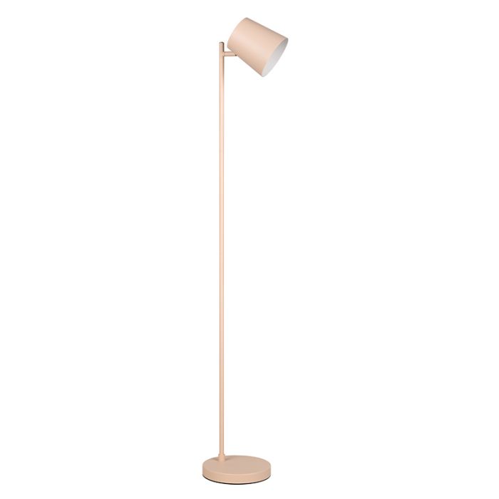 Lámpara de pie recargable de metal marrón, Suraya, 4,5W, 3000K LED, regulable en 3 pasos