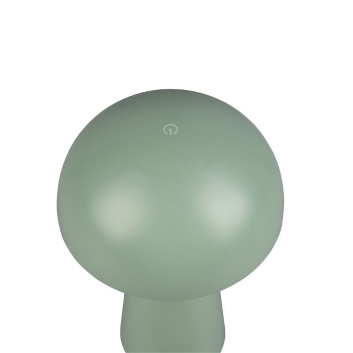 Lámpara de mesa exterior moderna verde, Rachelle, 2W, 3000K LED, IP44, regulable en 3 pasos