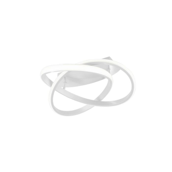 Plafón de techo moderno blanco, Sanura, 18W, 4000K LED