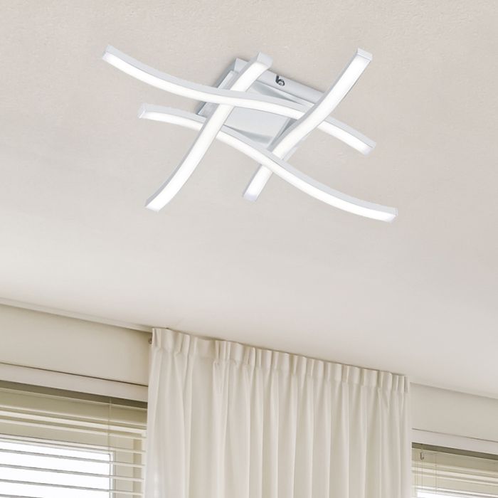 Plafón de techo moderno blanco, Go, 5W, 4000K LED