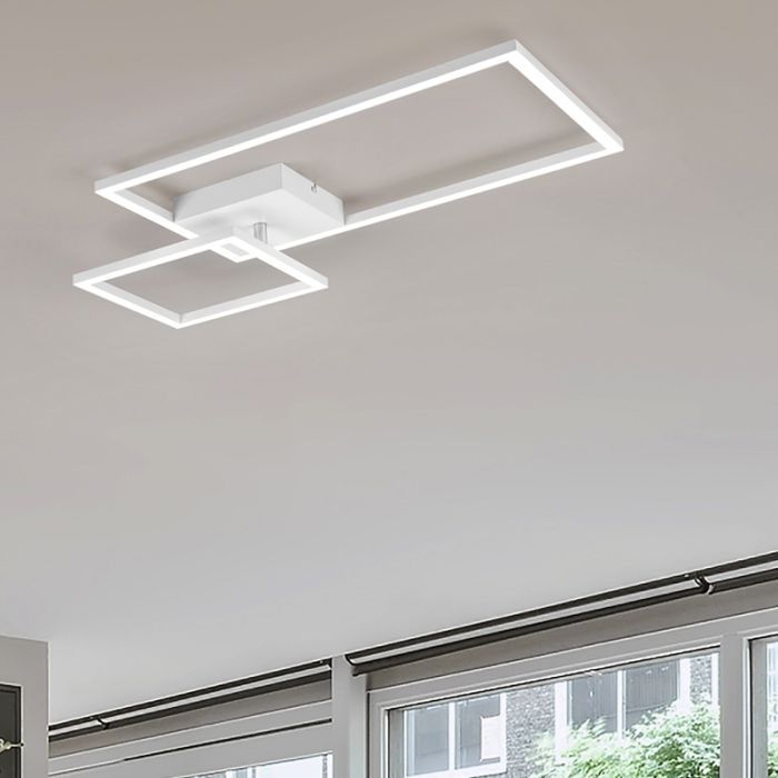Plafón de techo moderno blanco, Binc, 25W, 4000K LED