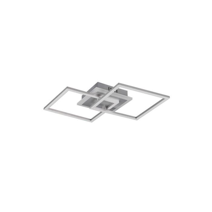 Plafón de techo moderno gris pardo, Semira, 25W, 3000K LED