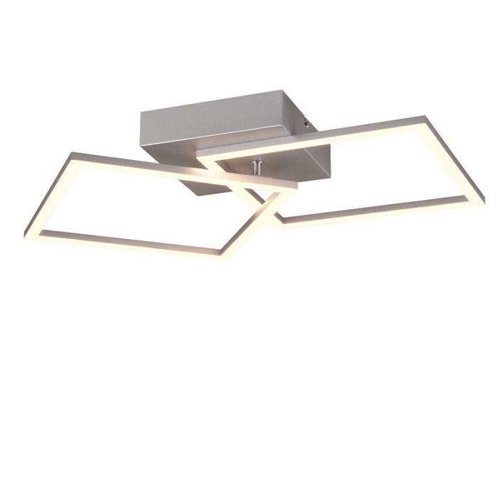 Plafón de techo moderno gris, Margaux, 20W, 3000K LED