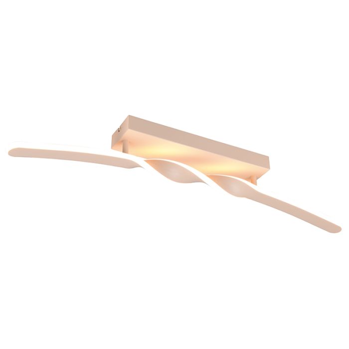 Lámpara de techo diseño marrón, Quirinus, 18W, 4000K LED