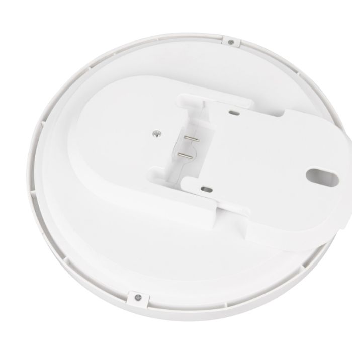 Plafón de techo de plástico blanco, Sharde, 18W, 4000K LED, IP44