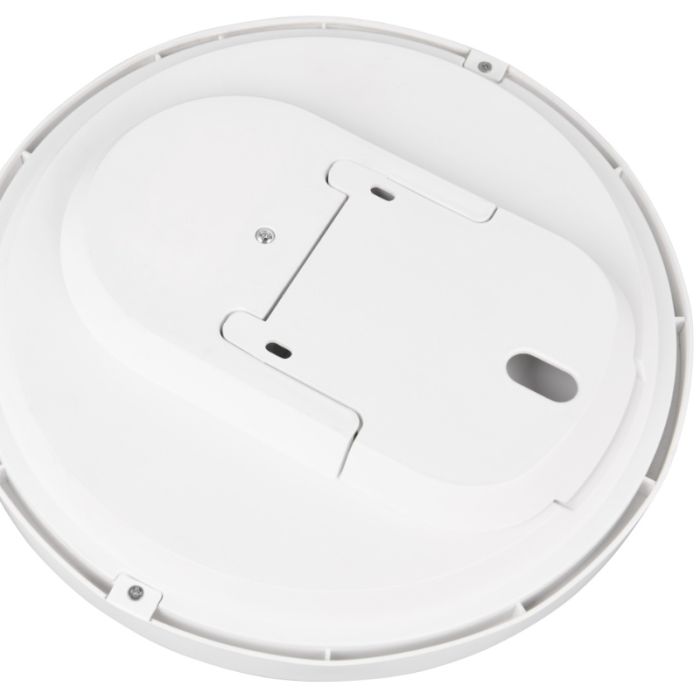 Plafón de techo de plástico blanco, Sharde, 18W, 4000K LED, IP44