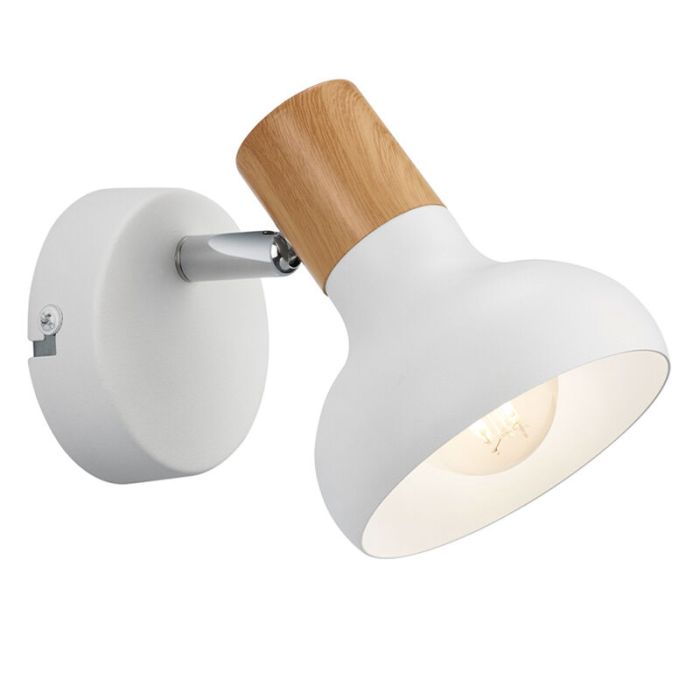 Foco de pared moderno blanco, Toos