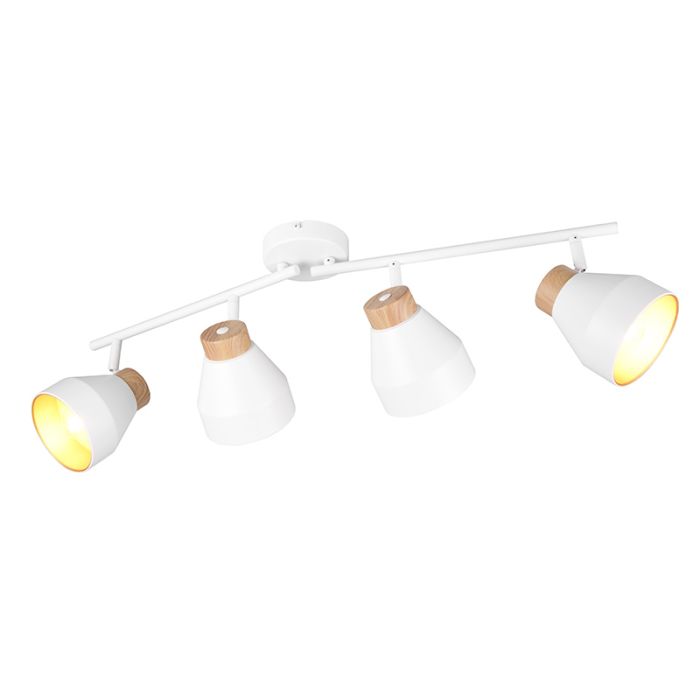 Foco de techo moderno blanco, Riette
