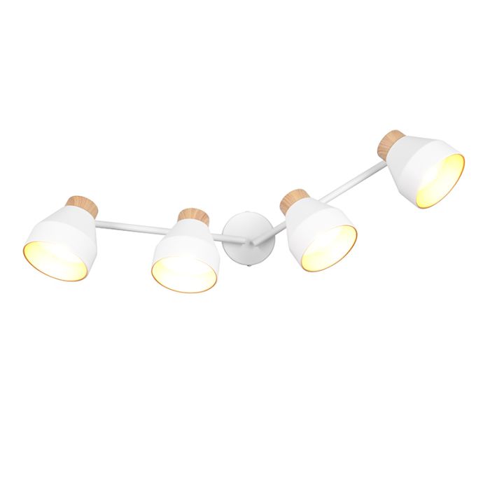 Foco de techo moderno blanco, Riette