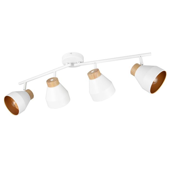 Foco de techo moderno blanco, Riette