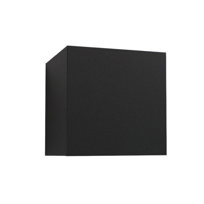 Paquete de 10 aplique up down negro moderno, Dion, 6W, 3000K LED, IP65