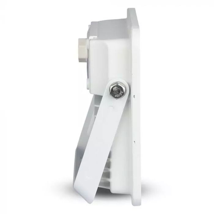 Foco proyector inteligente moderno blanco, Leander, 20W, color de luz ajustable LED, IP65