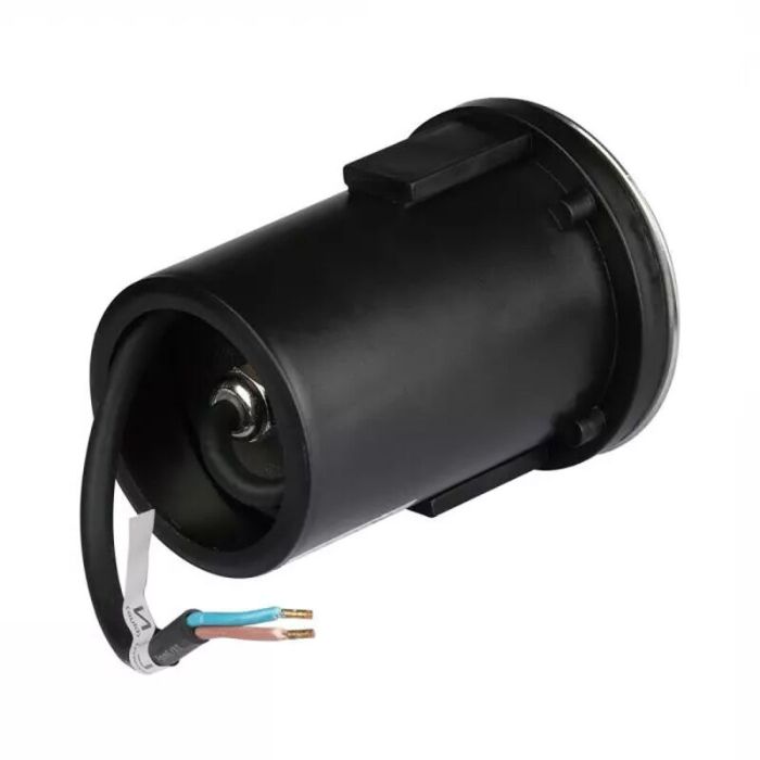 Foco suelo exterior plateado moderno, Marcus, IP67