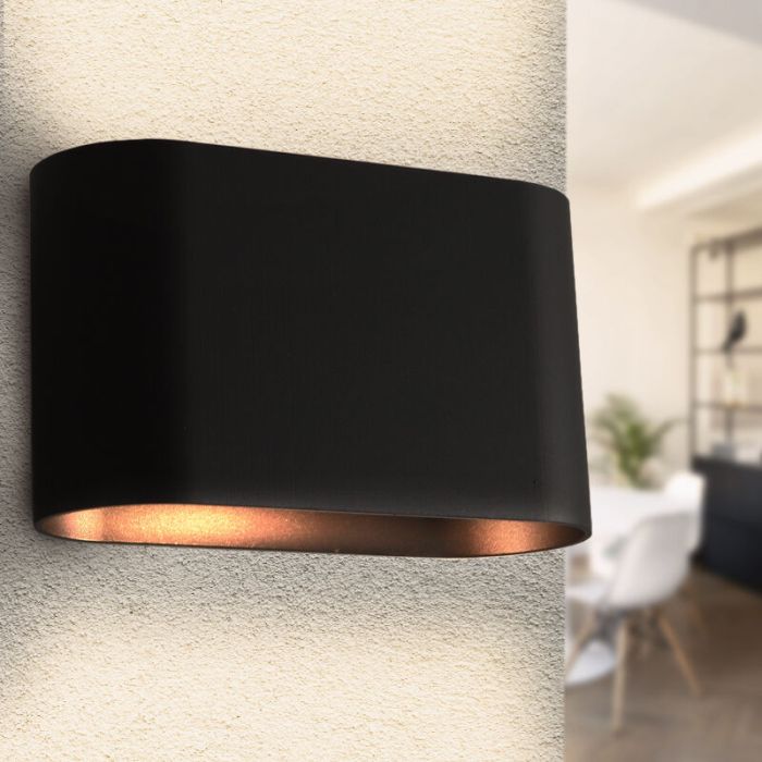 Aplique up down negro moderno, Rodigo