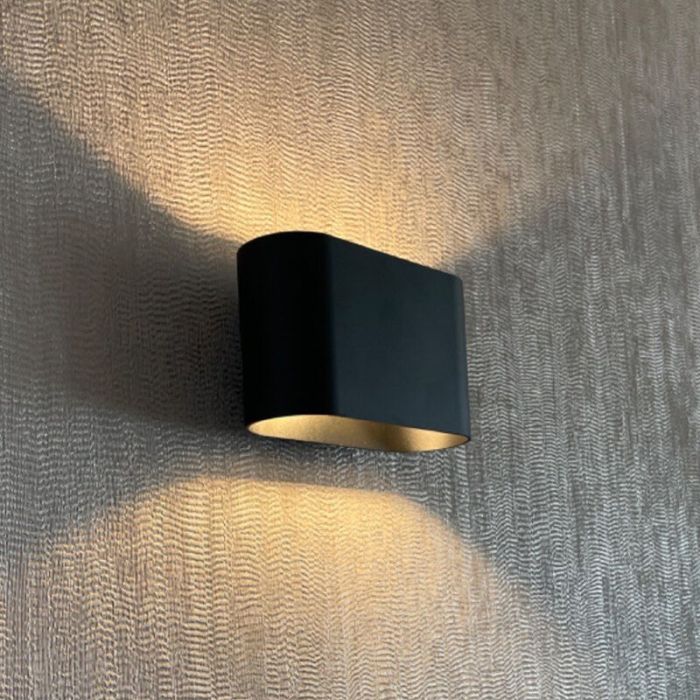 Aplique up down negro moderno, Rodigo