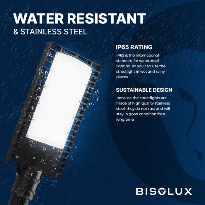 Bisolux alumbrado público LED Garry, 90W, 6000K, 5 años de garantía