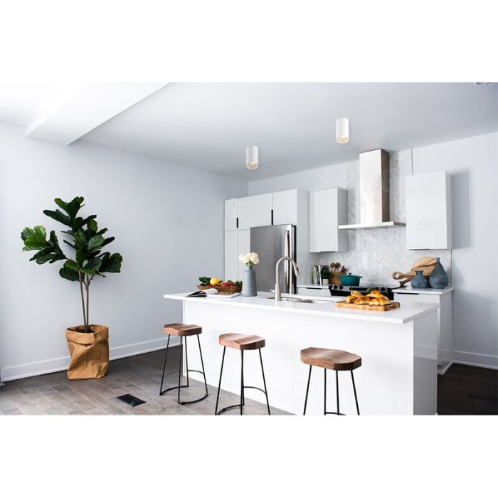 Aplique de techo blanco moderno, Esbjerg
