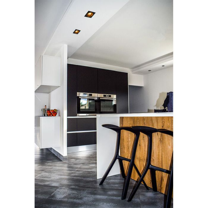 Foco empotrable dorado moderno, Bredal