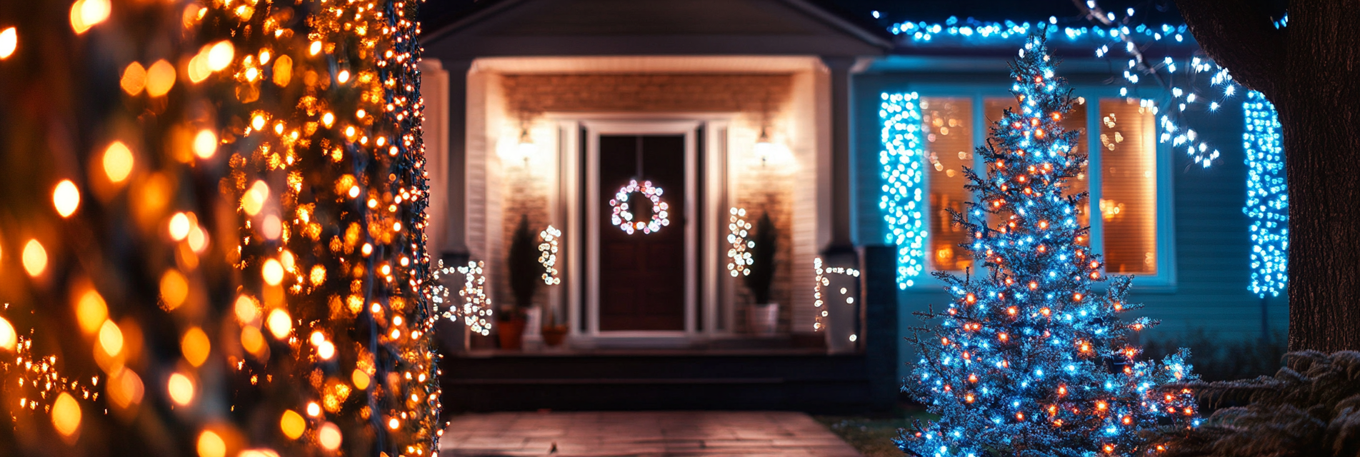 Guirnaldas exteriores para decorar tu espacio al aire libre