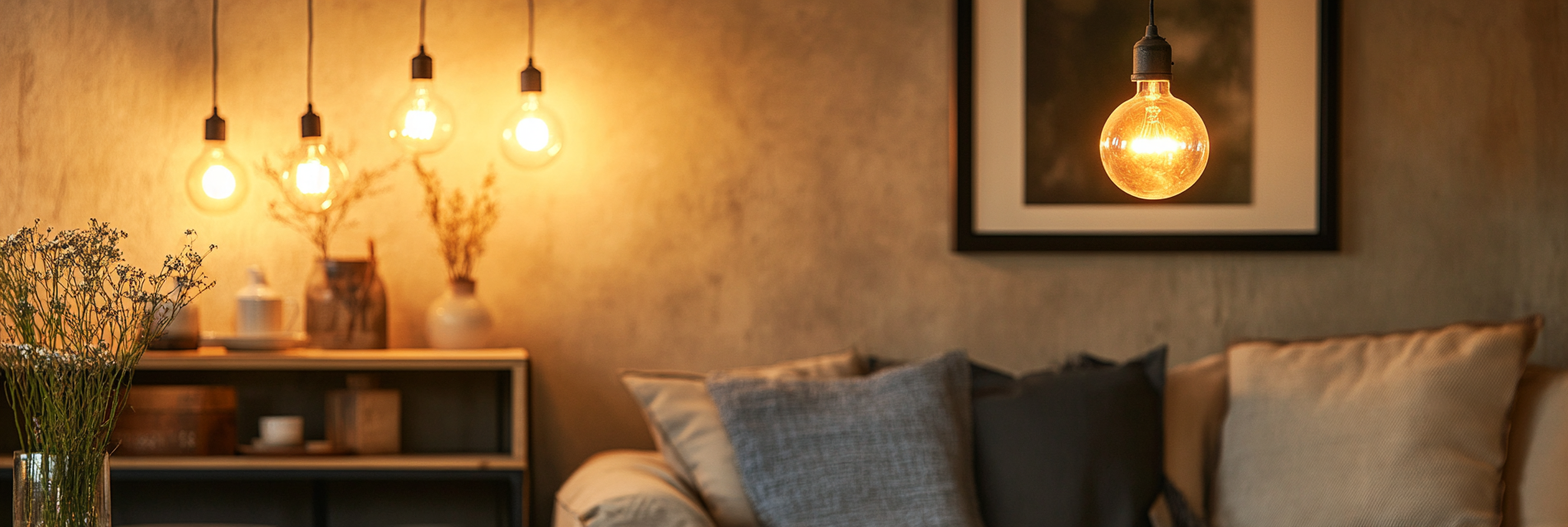 La evolución de la iluminación en el comedor